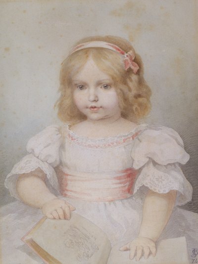 Colette, 18 mesi, 1875 da Henri Baron